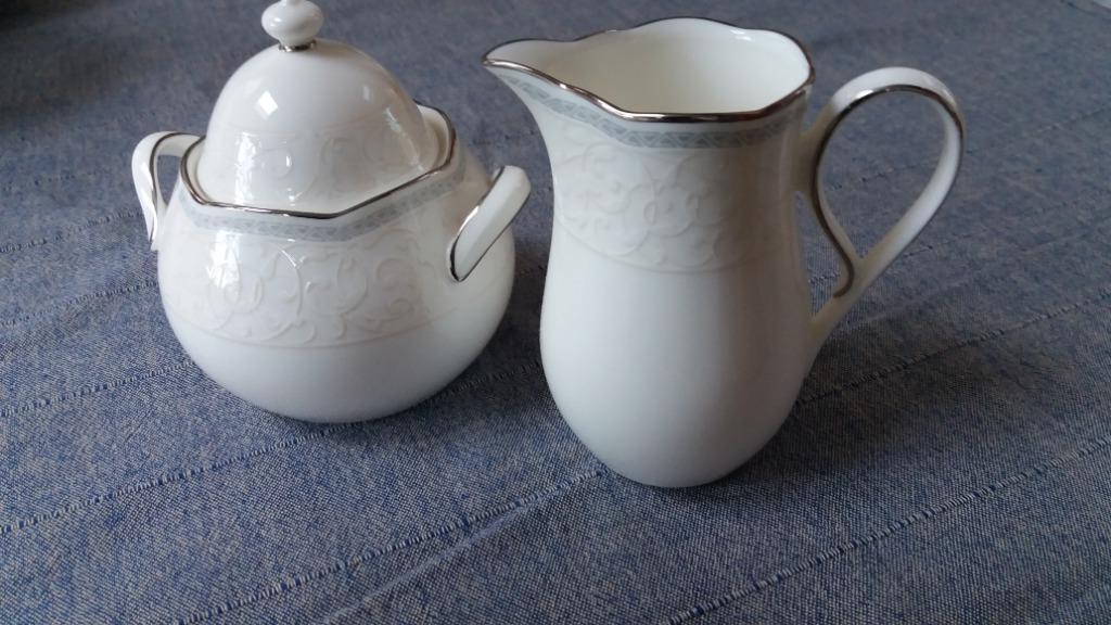 melk en suikerpot noritake, Ophalen of Verzenden