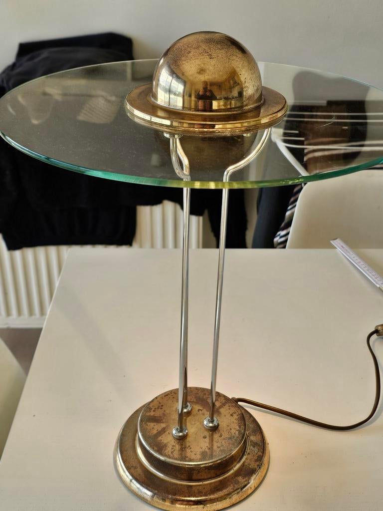 Vintage Space Age tafellamp – Massive, Made in Belgium , Ophalen