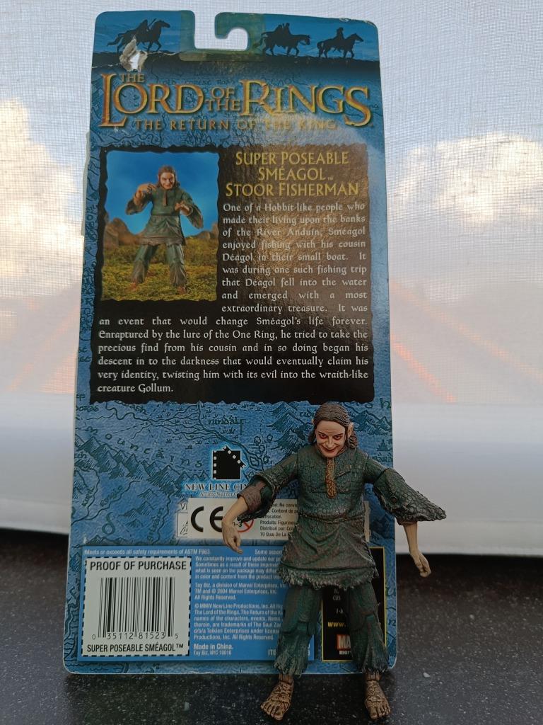 Play along toys Smeagol Lord of the rings met doos, Ophalen, Zo goed als nieuw, Actiefiguurtje