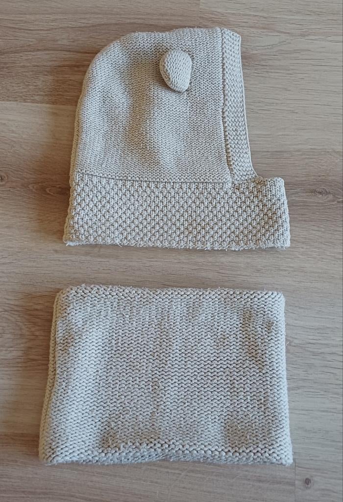 Cagoule + Snood doublés, 3-6ans, Kiabi, Garçon ou Fille, Enlèvement ou Envoi, 110 à 116