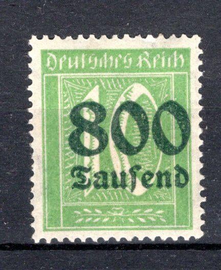 REICH ALLEMAND N 274 MH* 1923, Enlèvement ou Envoi, Non oblitéré