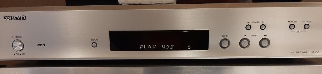 ONKYO T-4355 AM/FM-tuner, Enlèvement