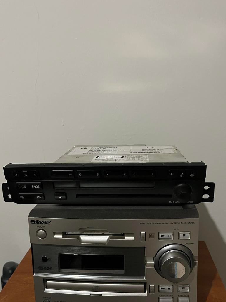 Autoradio/cd BMW E46, Ophalen, Gebruikt