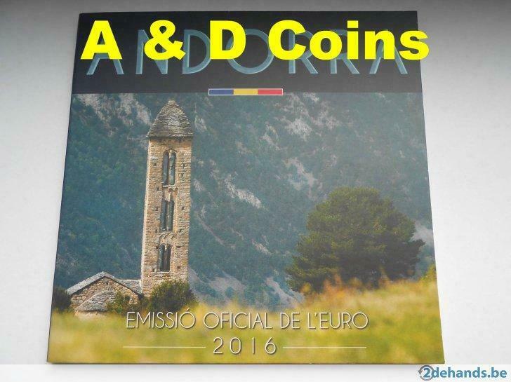Andorre BU 2016, Enlèvement ou Envoi, Série