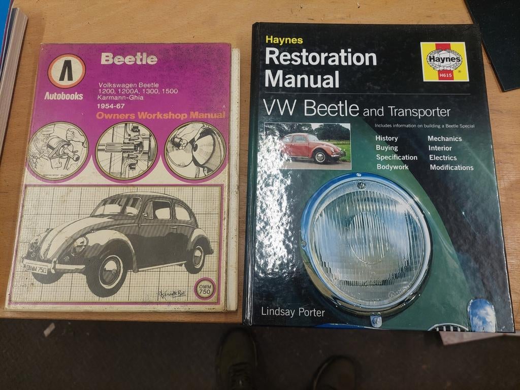 4 kever werkboeken, Boeken, Auto's | Boeken, Ophalen
