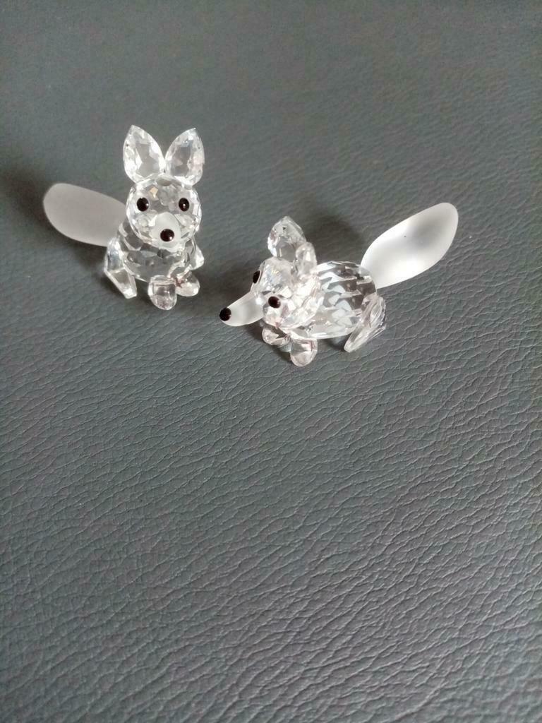 Swarovski kristal 2fox running, Ophalen