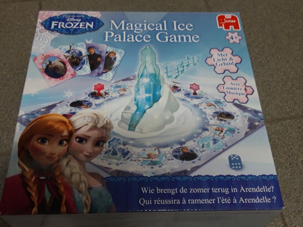 Jumbo Frozen spel magical ice palace, Enlèvement, Comme neuf