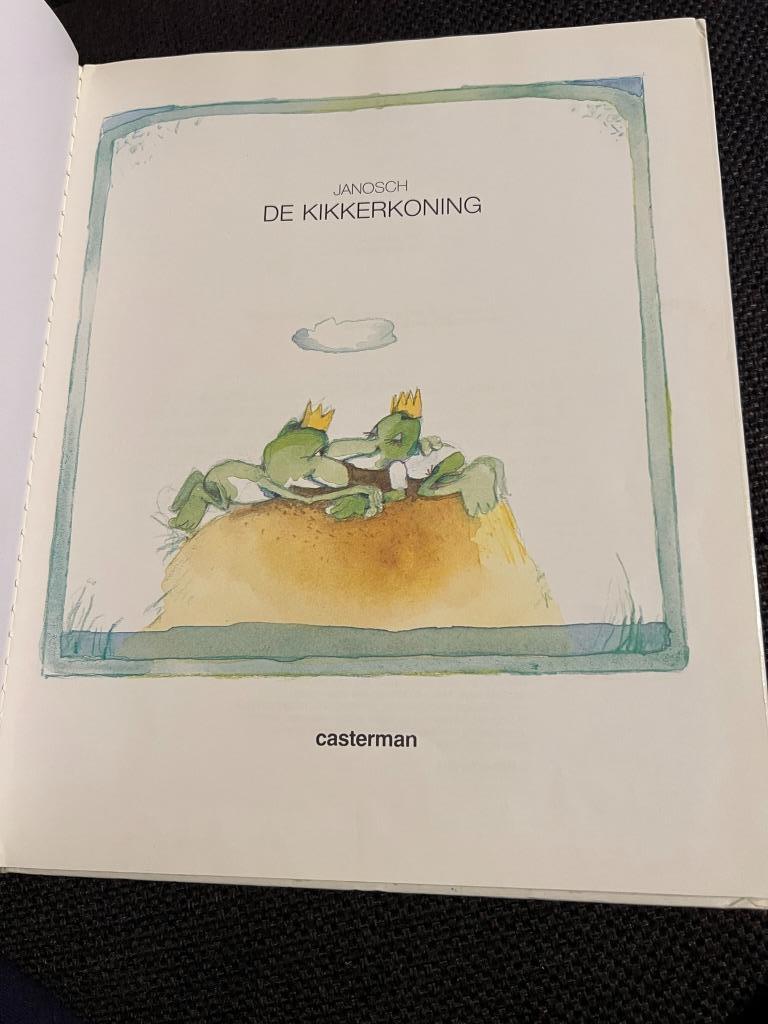 De Kikkerkoning - Janosch *Casterman, Janosch, Enlèvement ou Envoi, Comme neuf, Contes (de fées)