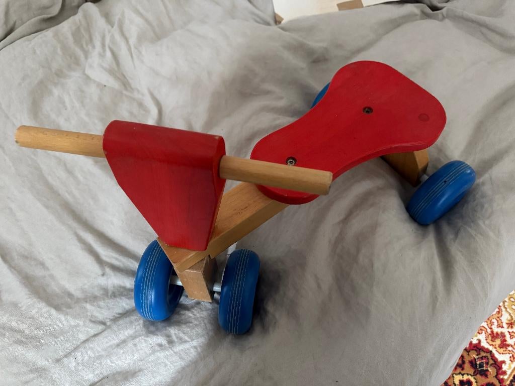 Toys Tiny Trike driewieler, gemaakt van duurzaam hardhout, Verzenden, Zo goed als nieuw, Rij- of Hobbelspeelgoed