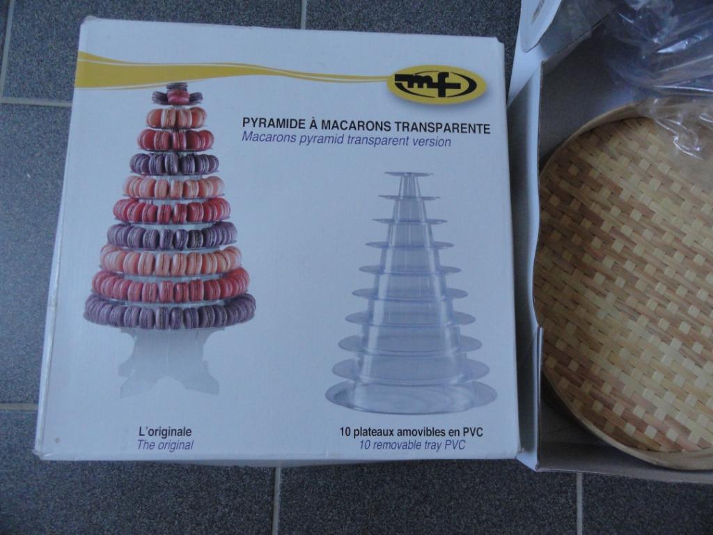 Plateau présentoir pour macarons, Enlèvement ou Envoi, Neuf, Rond, Synthétique