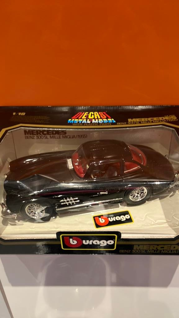 Bburago Mercedes 300Sl Mille Miglia 1955, Enlèvement ou Envoi, Neuf