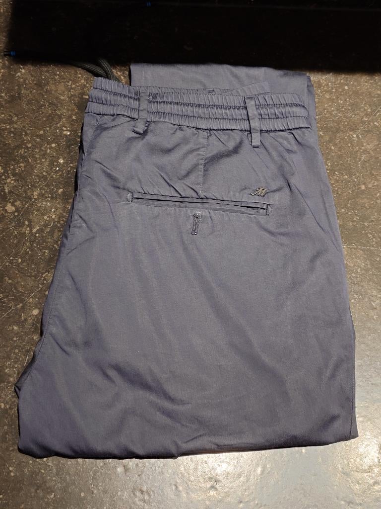 Mason's stretch tek geklede broek 52, Kleding | Heren, Maat 52/54 (L), Blauw, Mason's, Ophalen of Verzenden