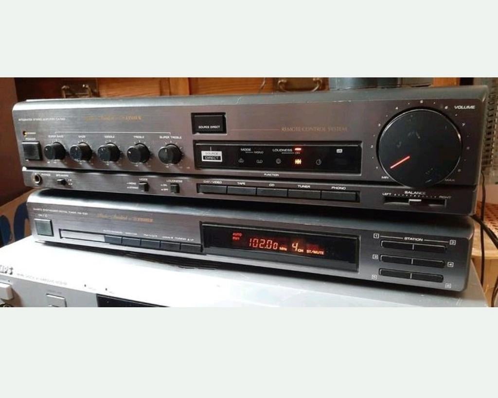 Magnifique amplificateur, tuner, égaliseur, Fischer, Enlèvement ou Envoi