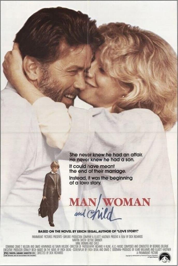 16mm speelfilm  --  Man Woman and Child (1983), Enlèvement ou Envoi, Film 16 mm