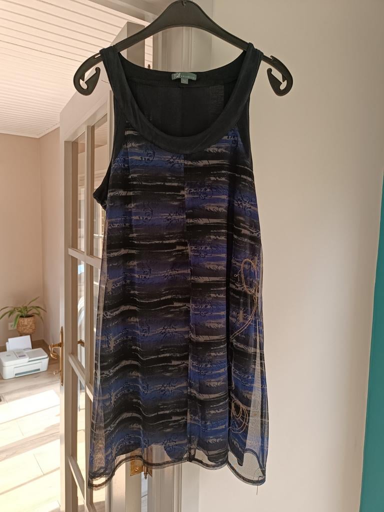 Robe chinée avec voile TQF Collection, Enlèvement ou Envoi