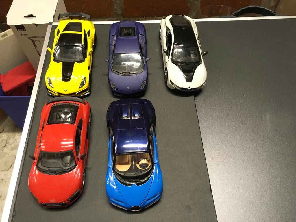 Modelauto, Ophalen, Zo goed als nieuw