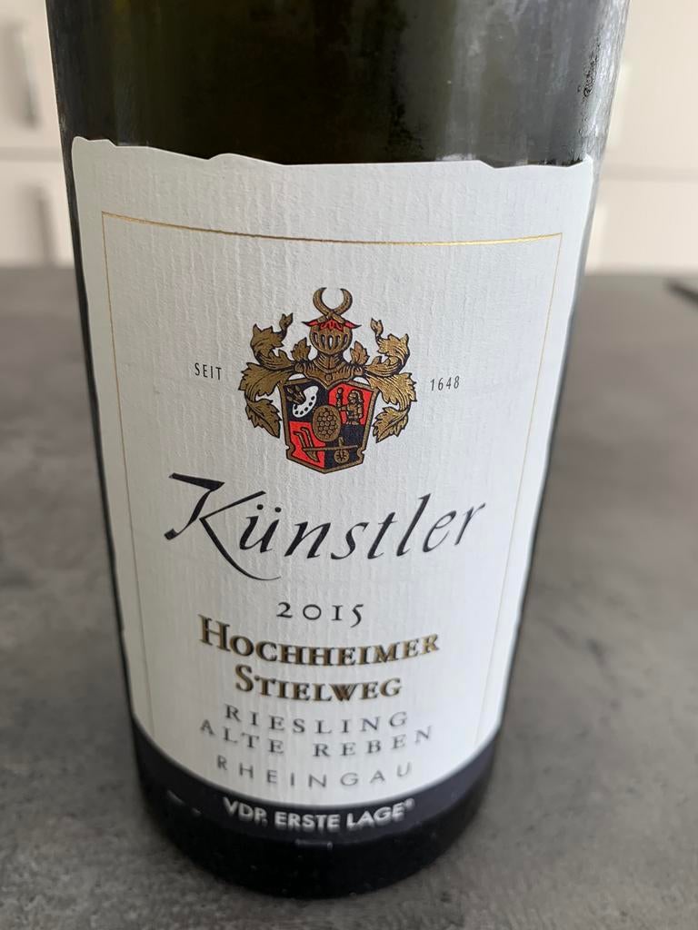 Kunstler witte wijn riesling akte reben erste lage, Collections, Vins, Autres régions, Pleine, Comme neuf, Vin blanc