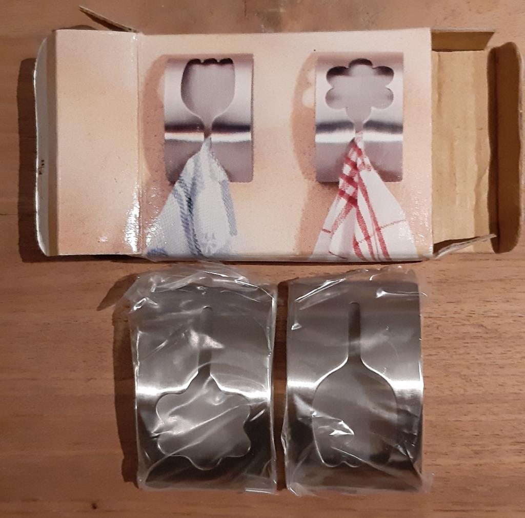 set keukenhanddoek kapstokken, Wandkapstok, Nieuw, Ophalen of Verzenden, Minder dan 100 cm