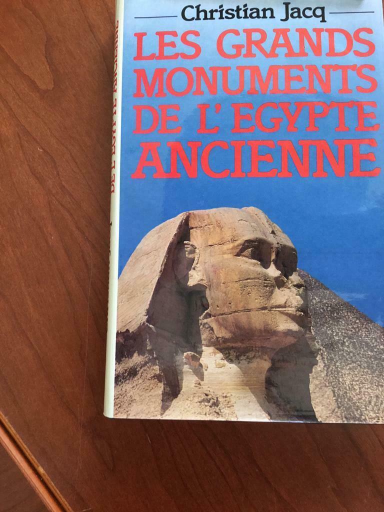 LES GRANDES MONUMENTS DE L EGYPTE ANCIENNE   CH. JACQ, Neuf