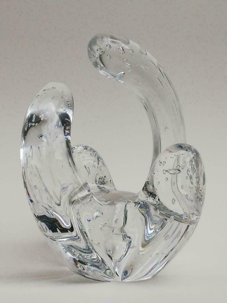 Mooi object in art deco glas - Schneider Paris France, Enlèvement ou Envoi
