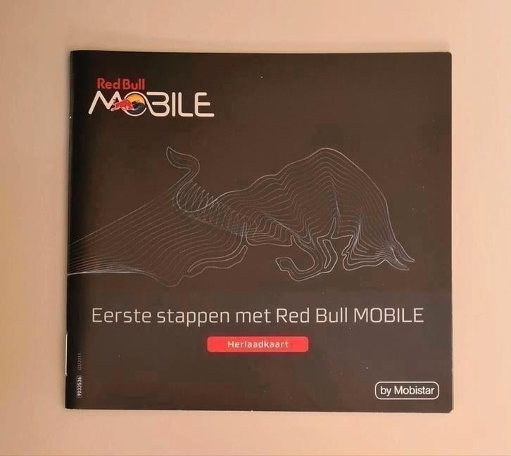 Brochure RedBull Mobile, Enlèvement ou Envoi, Comme neuf
