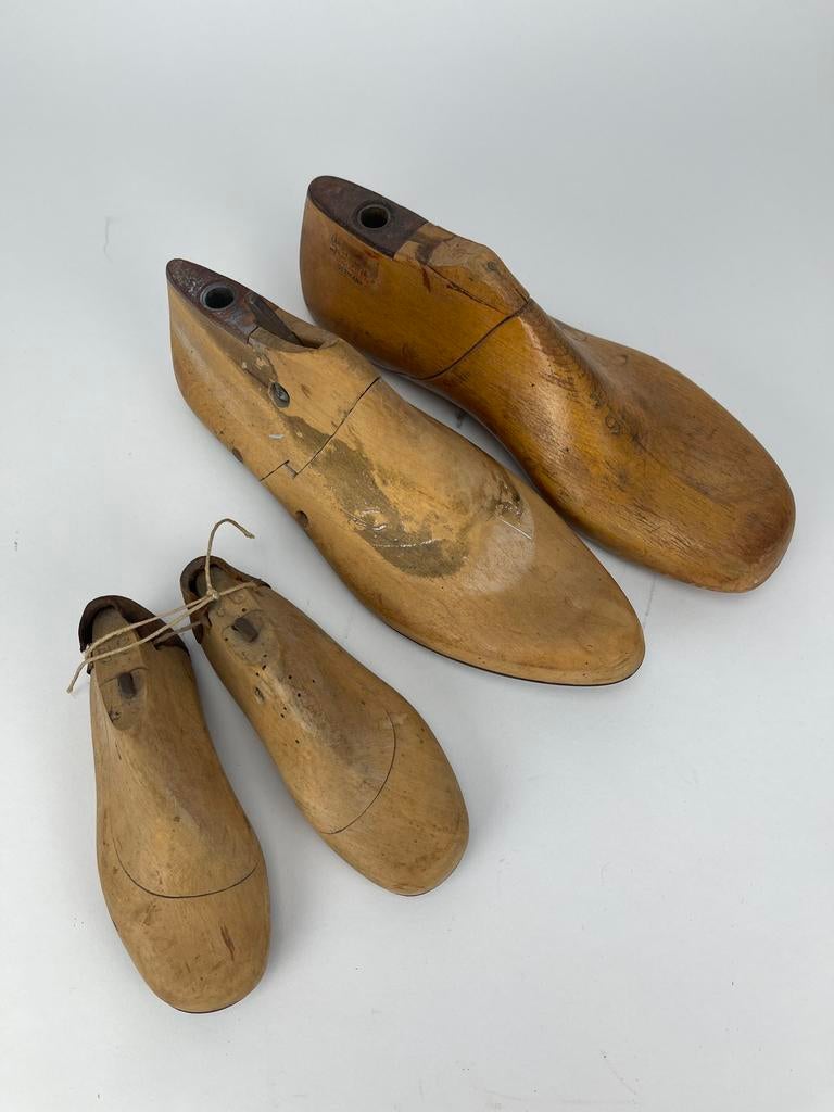 Vintage schoenleesten, Antiek en Kunst, Ophalen, Kinderen