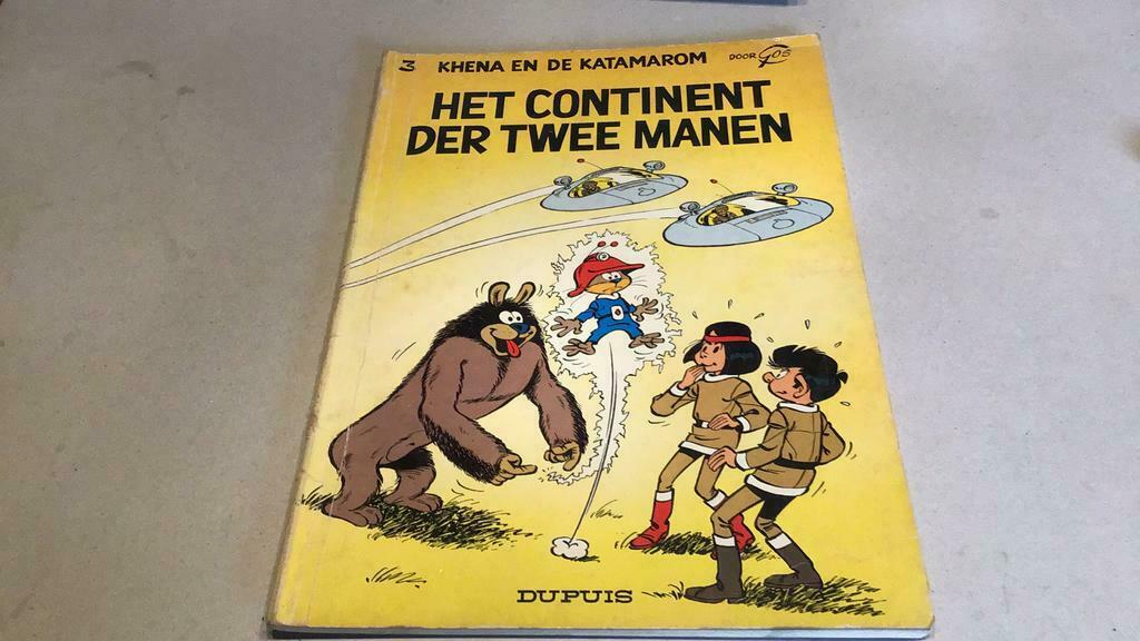 Khena  en de katamarom(b2), Boeken, Gelezen, Eén stripboek, Ophalen of Verzenden, Dupuis