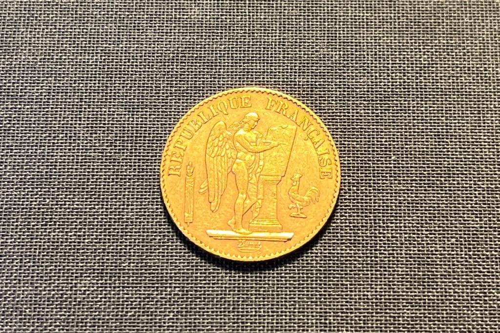 Pièce d'or 20 Francs Génie, IIIè République, Dupré, Timbres & Monnaies, Monnaies | Belgique, Or, Or, Enlèvement ou Envoi