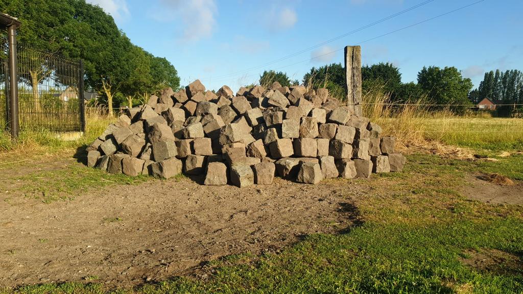 Vierkante kasseien, Doe-het-zelf en Bouw, Ophalen