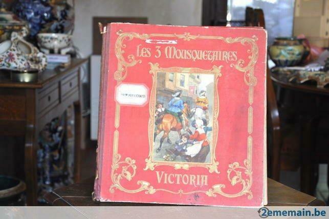 ancien livre chromo chocolat victoria les 3 mousquetaires, Enlèvement ou Envoi