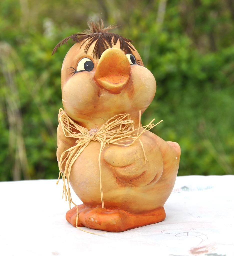 canard de paques decoratif en platre, Divers, Enlèvement ou Envoi, Utilisé