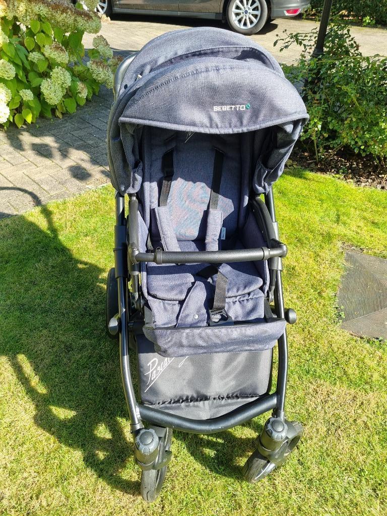 Kinderwagen 3 in 1 Bebetto, Pascal, Enfants & Bébés, Poussettes & Combinaisons, Comme neuf, Poussette, Autres marques, Pneus, Avec nacelle