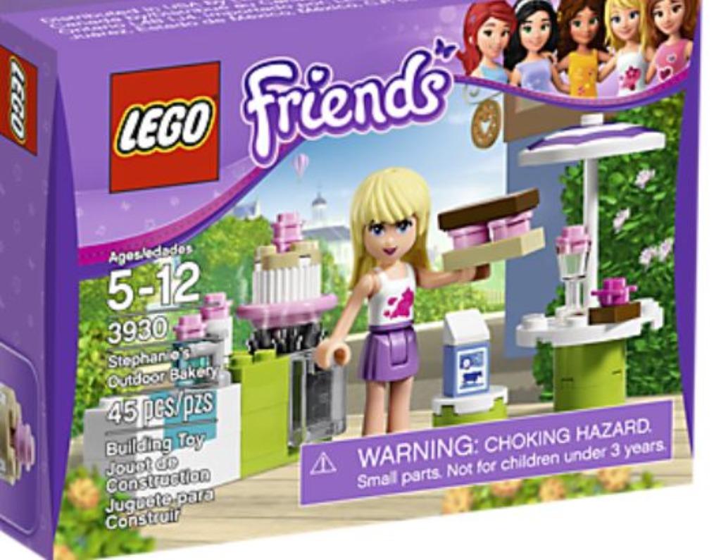 Lego Friends: Stephanie's buitenkeuken (3930), Kinderen en Baby's, Ophalen of Verzenden, Zo goed als nieuw, Complete set, Lego