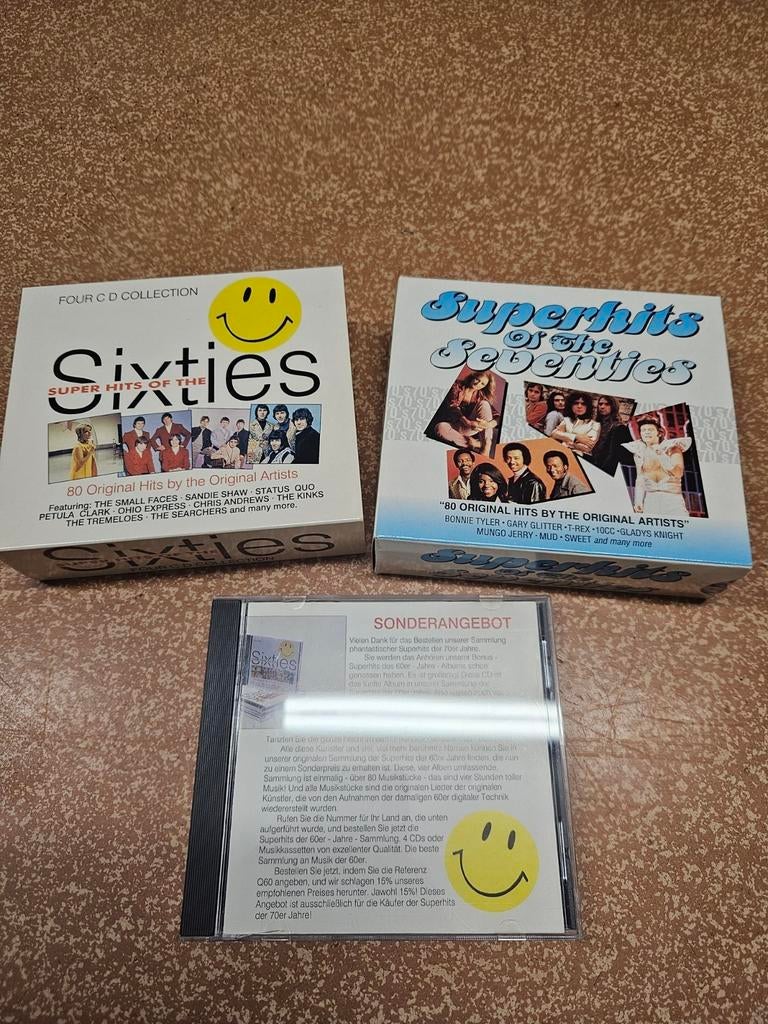 CD's jaren 60 en 70, Enlèvement ou Envoi, Comme neuf