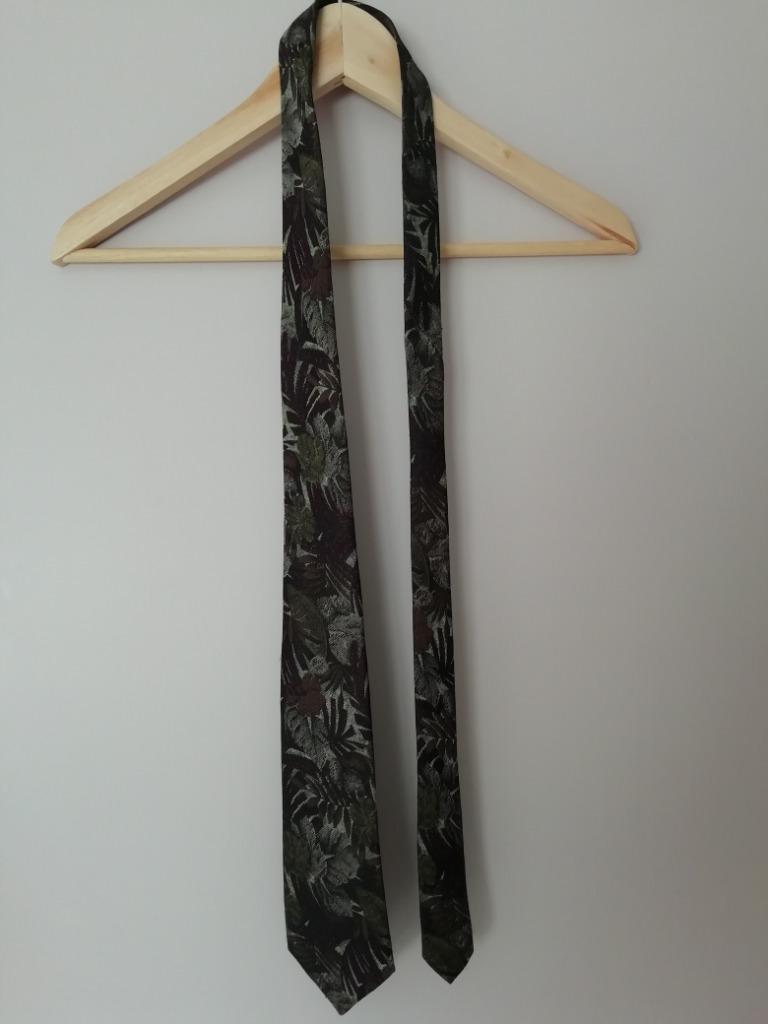 Vintage boho polyester stropdas Orbis, Kleding | Heren, Stropdassen, Ophalen of Verzenden, Zo goed als nieuw, Met patroon