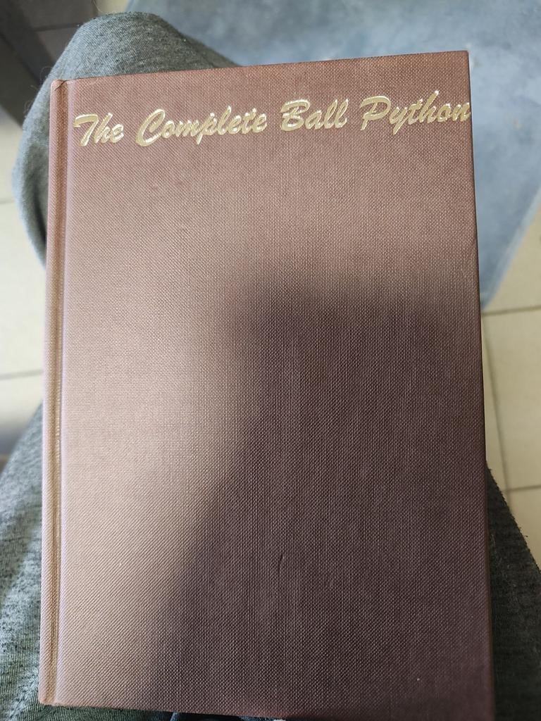 The complete ball python boek, Enlèvement, Comme neuf, Série complète