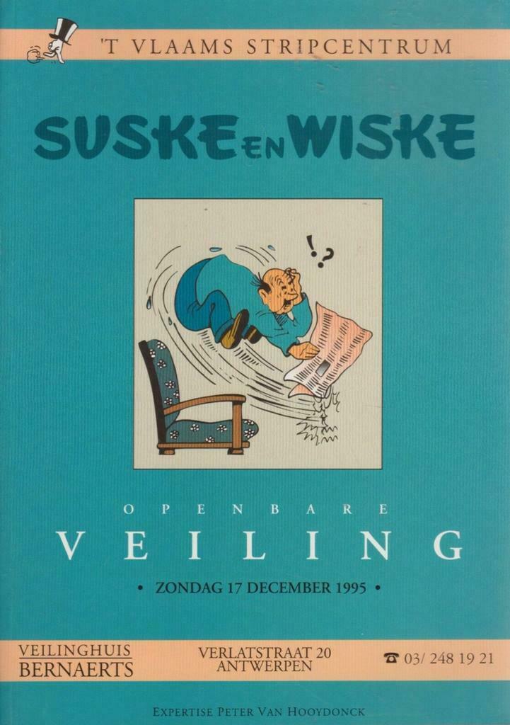 ♦️S&W🗯 Veiling catalogus Bernaerts 1995, Verzamelen, Ophalen of Verzenden, Suske en Wiske, Zo goed als nieuw