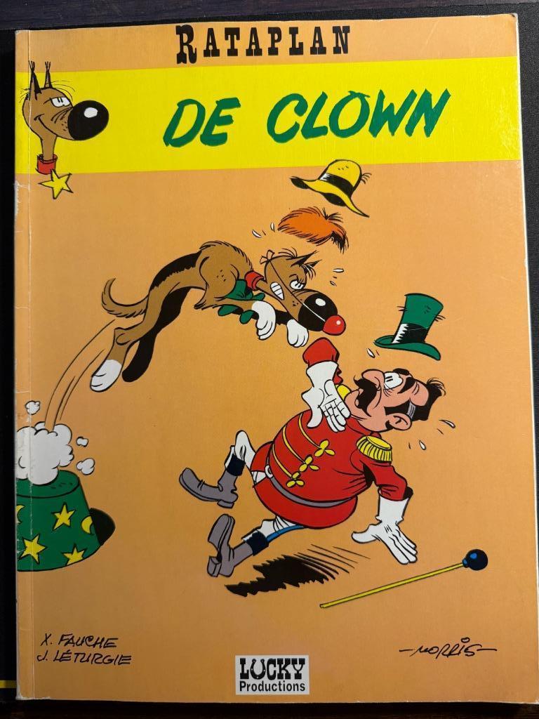 Rataplan - 4. De clown, Boeken, Stripverhalen, Gelezen, Eén stripboek, Ophalen of Verzenden, X. Fauche / J. Léturgie