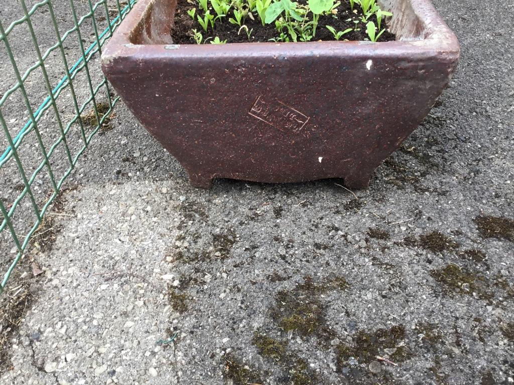 Bacs à fleurs, Ophalen, Gebruikt