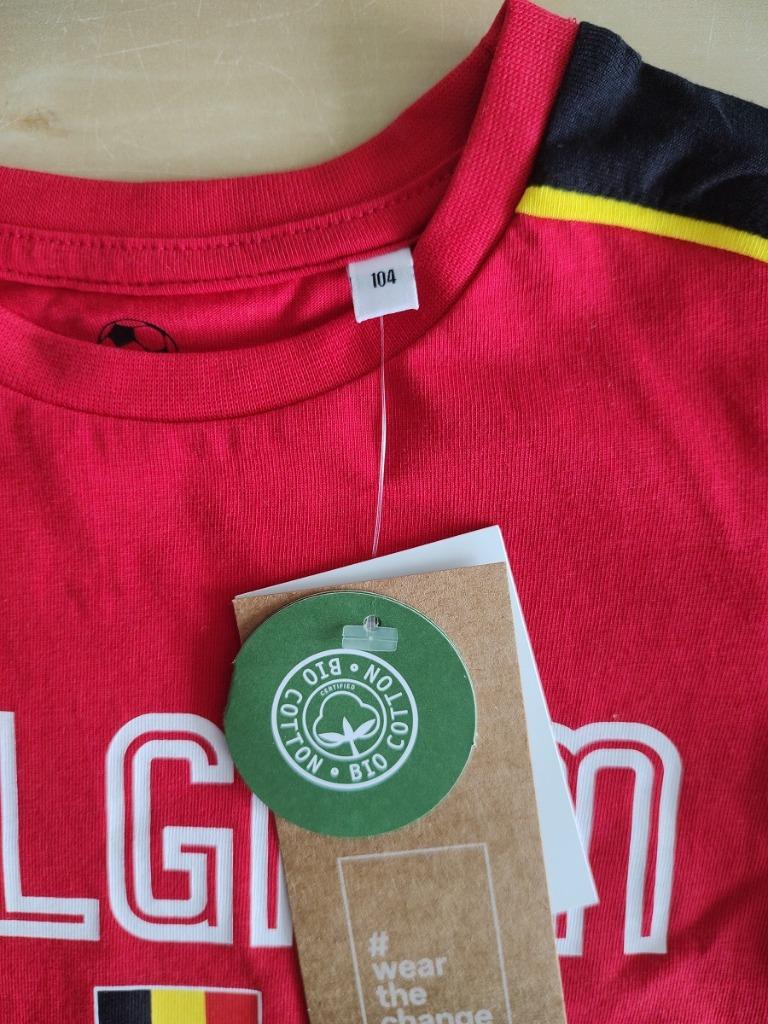 Voetbalshirt België, maat 104 (nieuw), Enfants & Bébés, Vêtements enfant | Taille 104, Neuf, Garçon ou Fille, C&A, Enlèvement ou Envoi