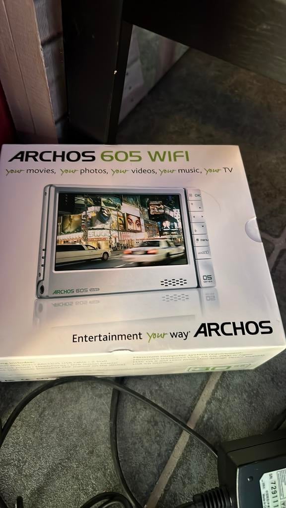 Archos A605 mediaplayer, TV, Hi-fi & Vidéo, Lecteurs multimédias, Enlèvement, Comme neuf