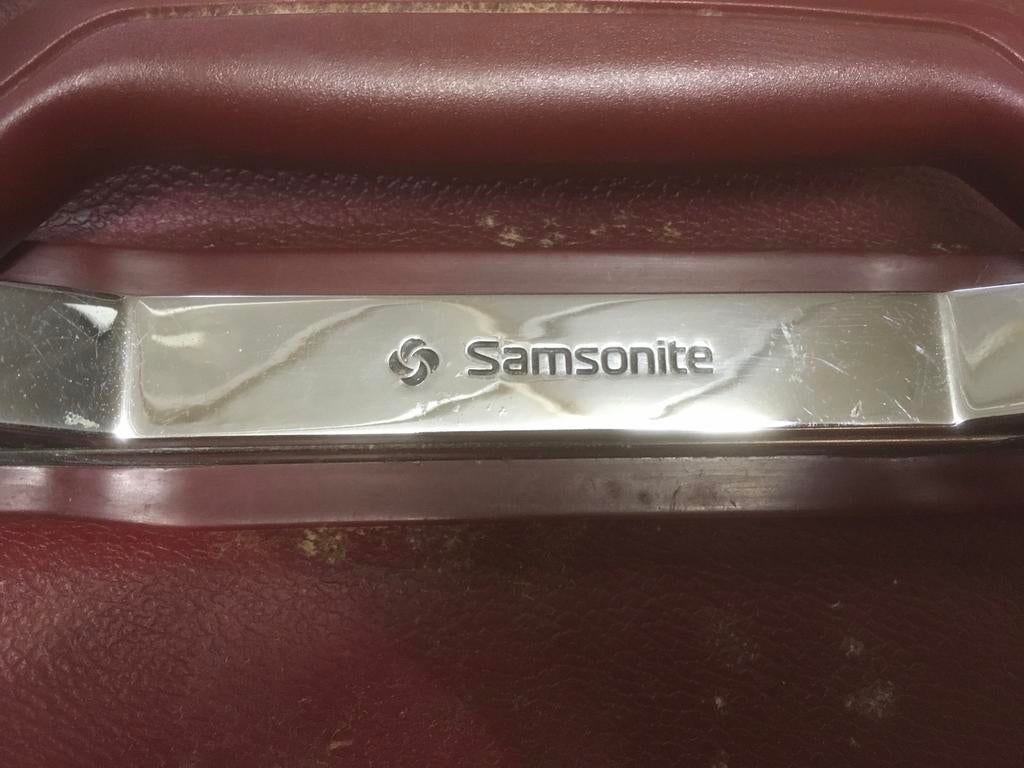 Reiskoffer Samsonite, 60 tot 70 cm, Gebruikt, Hard kunststof, 45 tot 55 cm