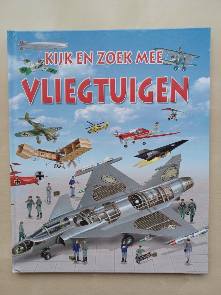Vliegtuigen - Kijk en zoek mee, Enlèvement ou Envoi, Anja De Lombaert, Non-fiction