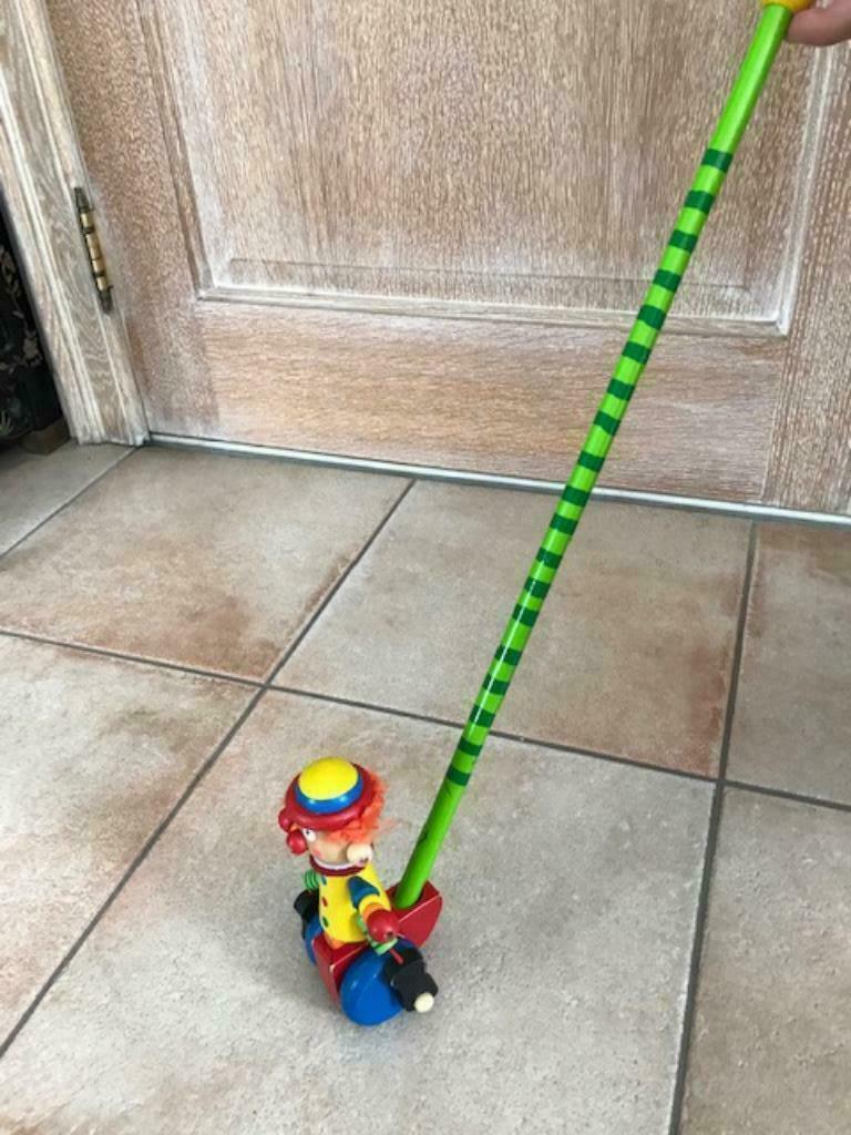 Mobiel houten speelgoed (zn2938), Kinderen en Baby's, Ophalen of Verzenden, Zo goed als nieuw, Duw- of Trekspeelgoed