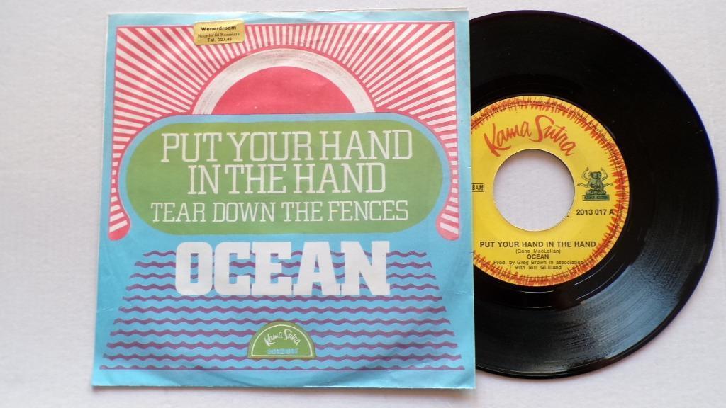 OCEAN - Put you hand in the hand (45t), Enlèvement ou Envoi, Single, Comme neuf, Religion et Gospel