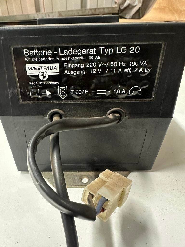 Westfalia batterijlader, Caravanes & Camping, Enlèvement, Comme neuf