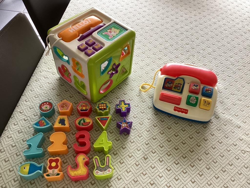 Speelgoed telefoon Fisher price, Ophalen, Gebruikt, Ontdekken, Met geluid