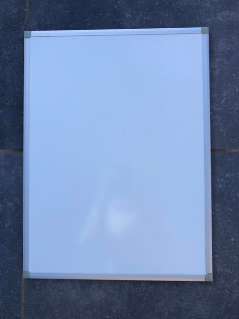 Wit magneetbord 60 cm x 45 cm, Ophalen, Gebruikt, Magneetbord