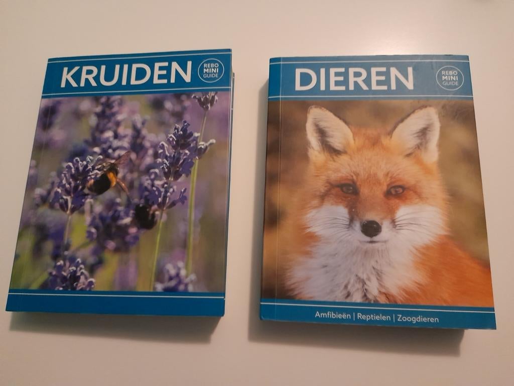 Mini gidsen   dieren en kruiden, Ophalen, Zo goed als nieuw