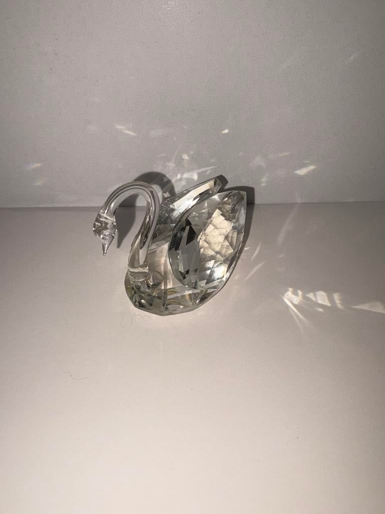 Figurine cygne Swarovski., Enlèvement, Comme neuf, Figurine